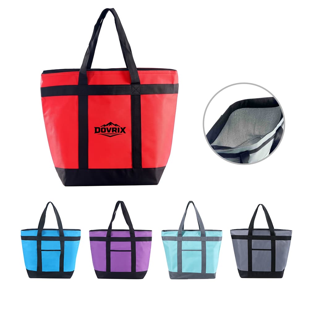 Insulated Market Cooler Tote Bag