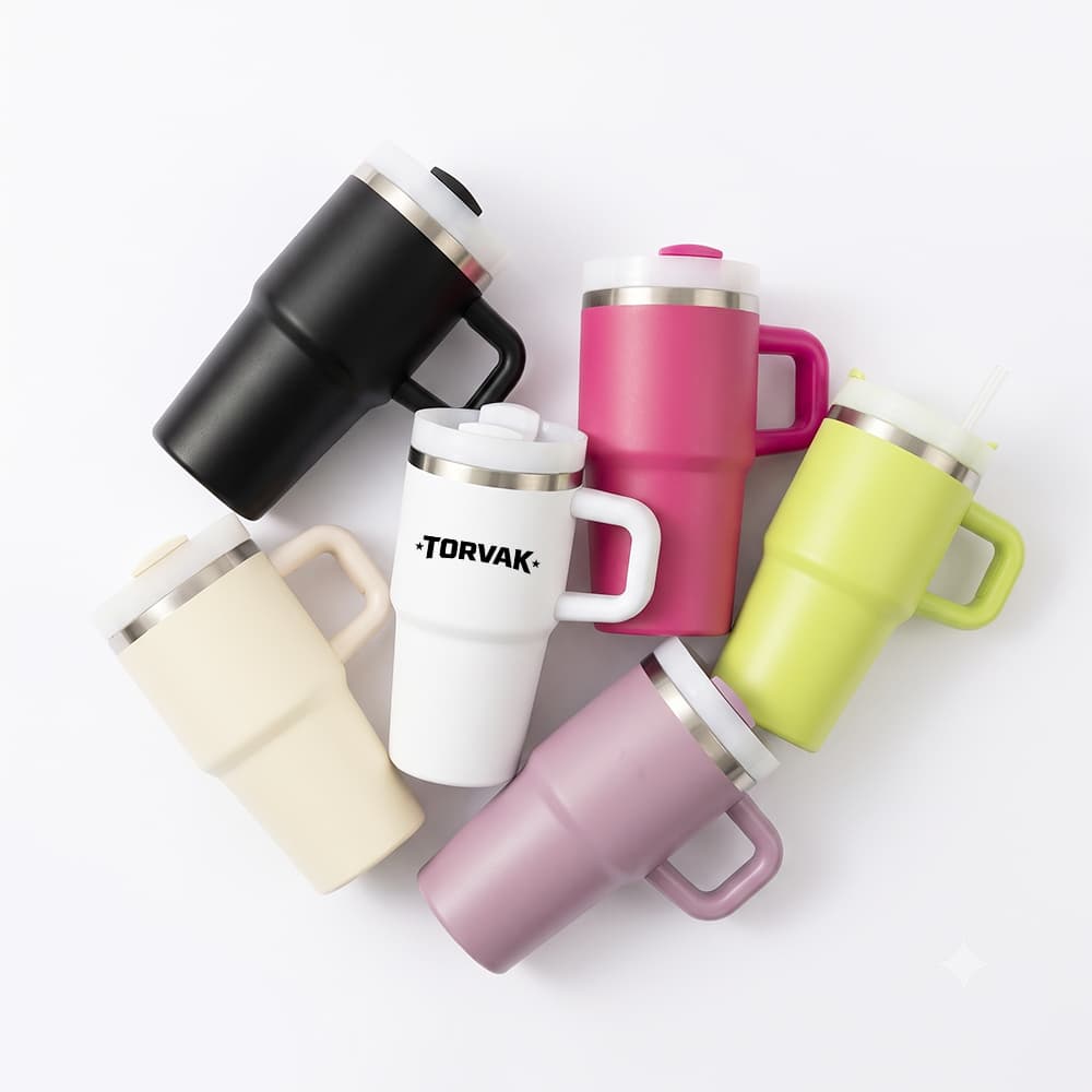 20 oz Insulated Steel Tumbler w/ Straw & Lid