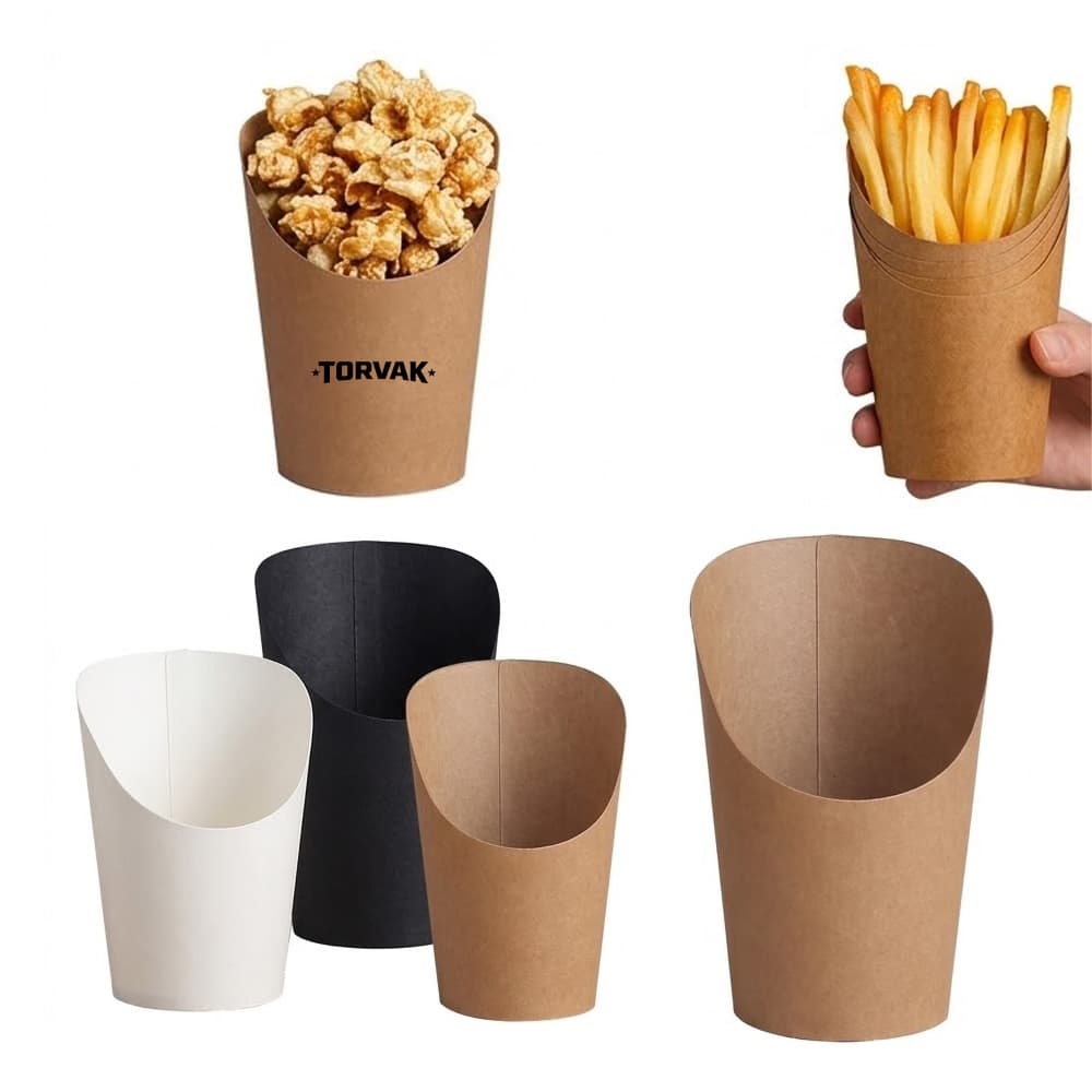French Fry Paper Serving Cup