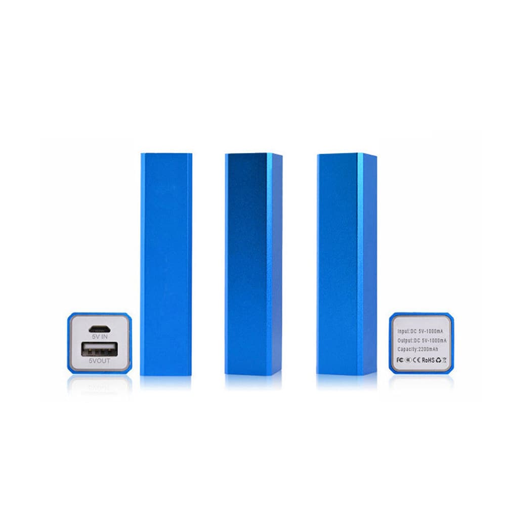Compact 2600mAh Aluminum Power Bank gallery 1