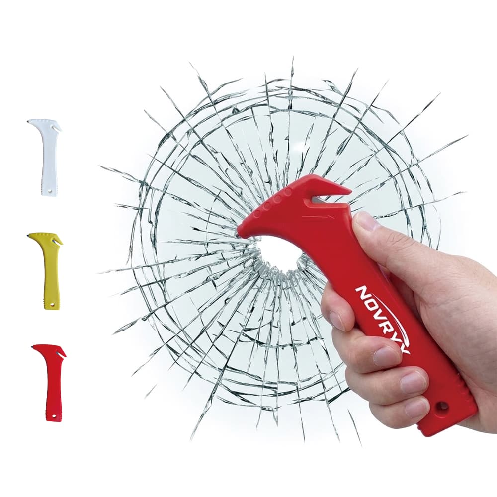 Auto Escape Safety Hammer w/ Seatbelt Cutter