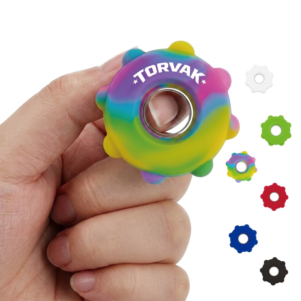 Silicone Bubble Popper Finger Spinner gallery 1