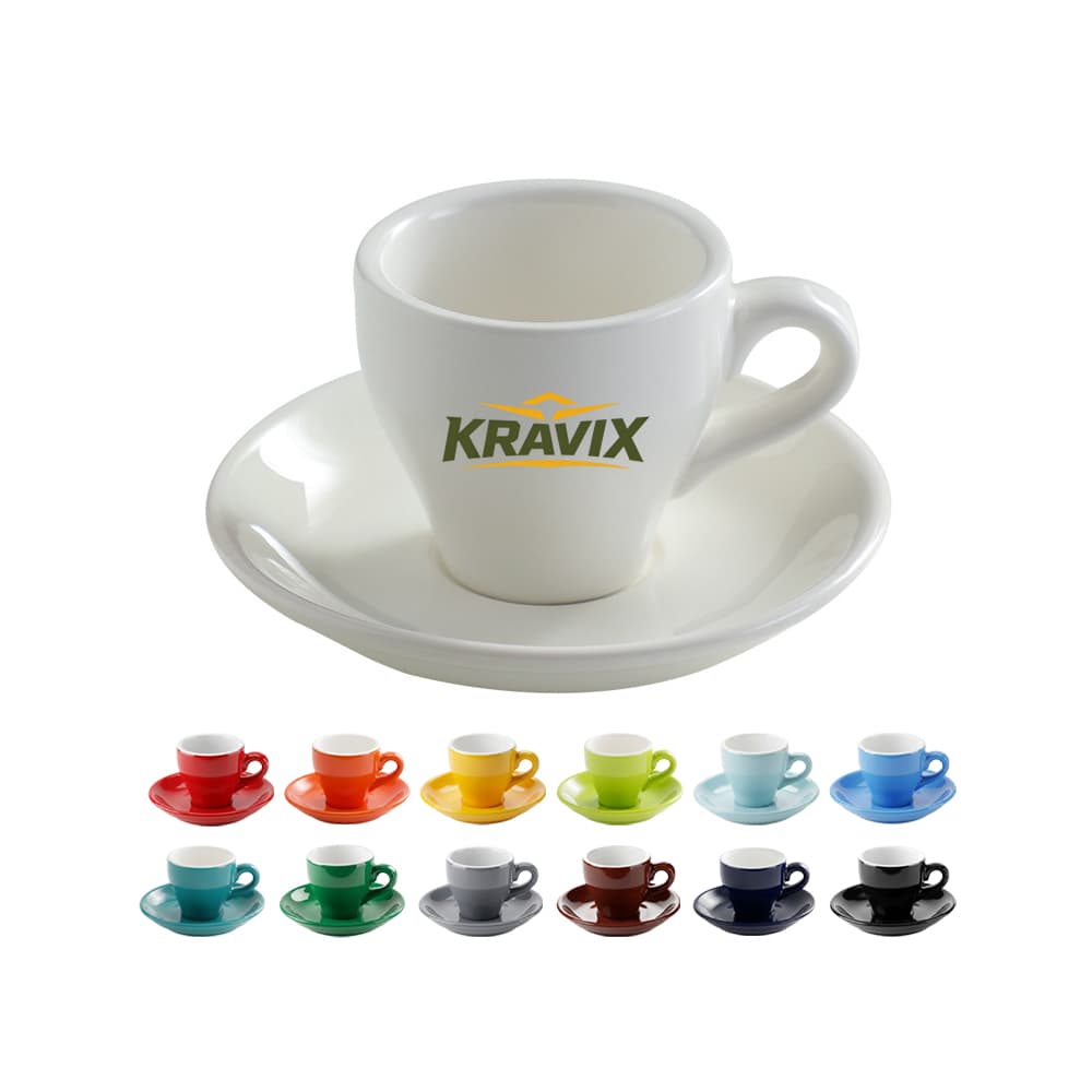 Cafe Espresso Ceramic Coffee Cup Set gallery 1