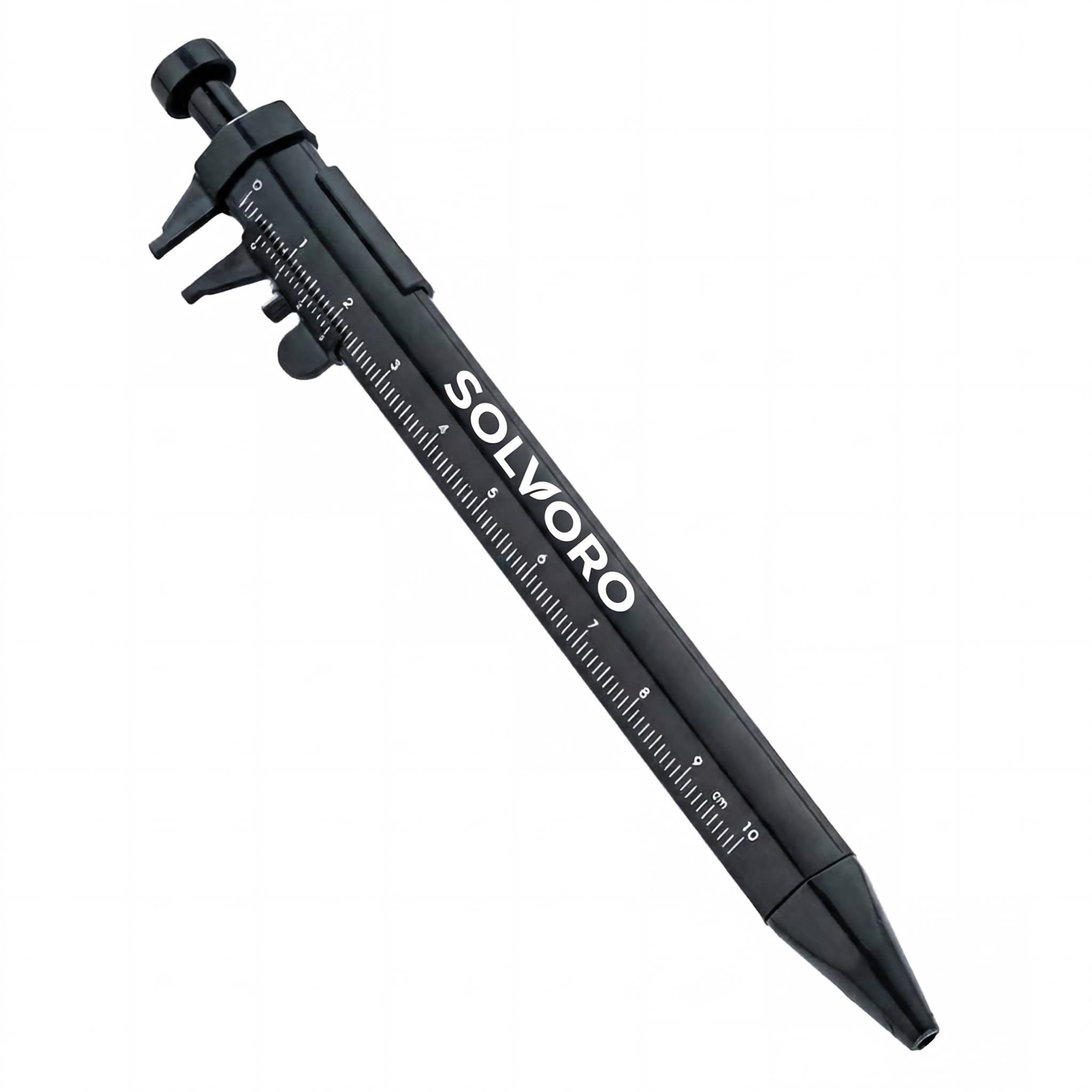 Retractable Caliper Ruler Ballpoint Pen gallery 1