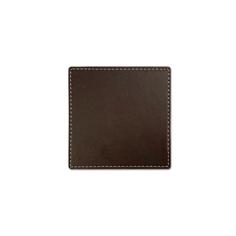 PU Leather Square Drink Coasters Set gallery 7